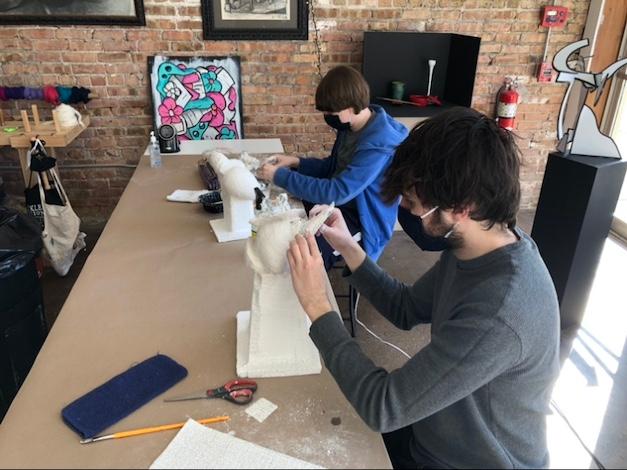 art students
