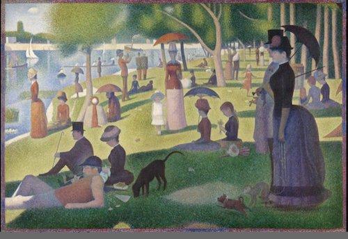seurat-pointillism